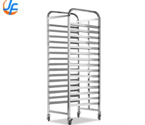 China RK Bakeware China 32 Trays Baking Tray Trolley / Gastronorm Food Trolley Cheese Making Rack wholesale