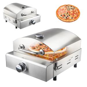 China Portable Gas Pizza Oven for Outdoor Camping Garden Party Stainless Steel 390*480*280mm wholesale
