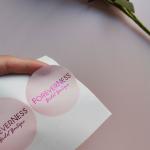 Luxury Customized Print Special Paper Labels Vinyl Clear Transparent Shiny Gold