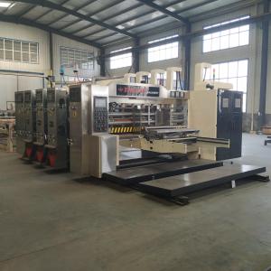 China Full Automatic Flexo Printing Slotting Die Cutting Machine wholesale