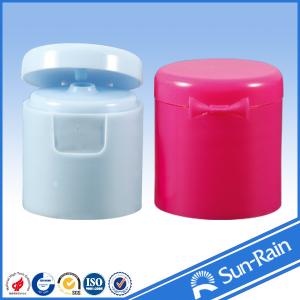 China White red Flip top Plastic Bottle Cap , cosmetic bottle caps 24/415 28/415 wholesale