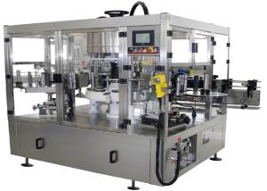 China Automatic PET Bottle Labeling Machine Rotary Labeling Machine 1500 KGS wholesale