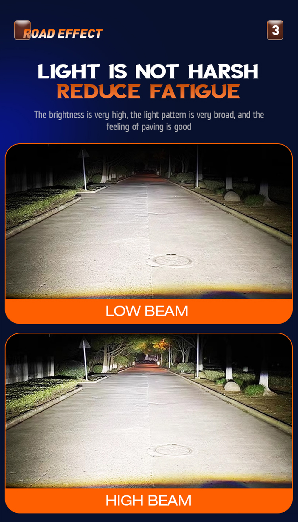 200w T8 H4 Mini LED Projector Headlight Dual Lens Headlamp For Car