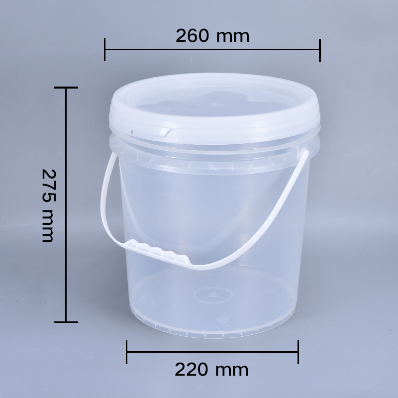 Food Storage with UMETASS 5 Gallon Clear Plastic Bucket Printing Silk Screen Printing