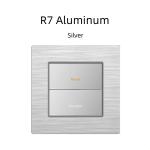 UK Standard Wall Switch RS485 86mm Rectangle Modular Push Button