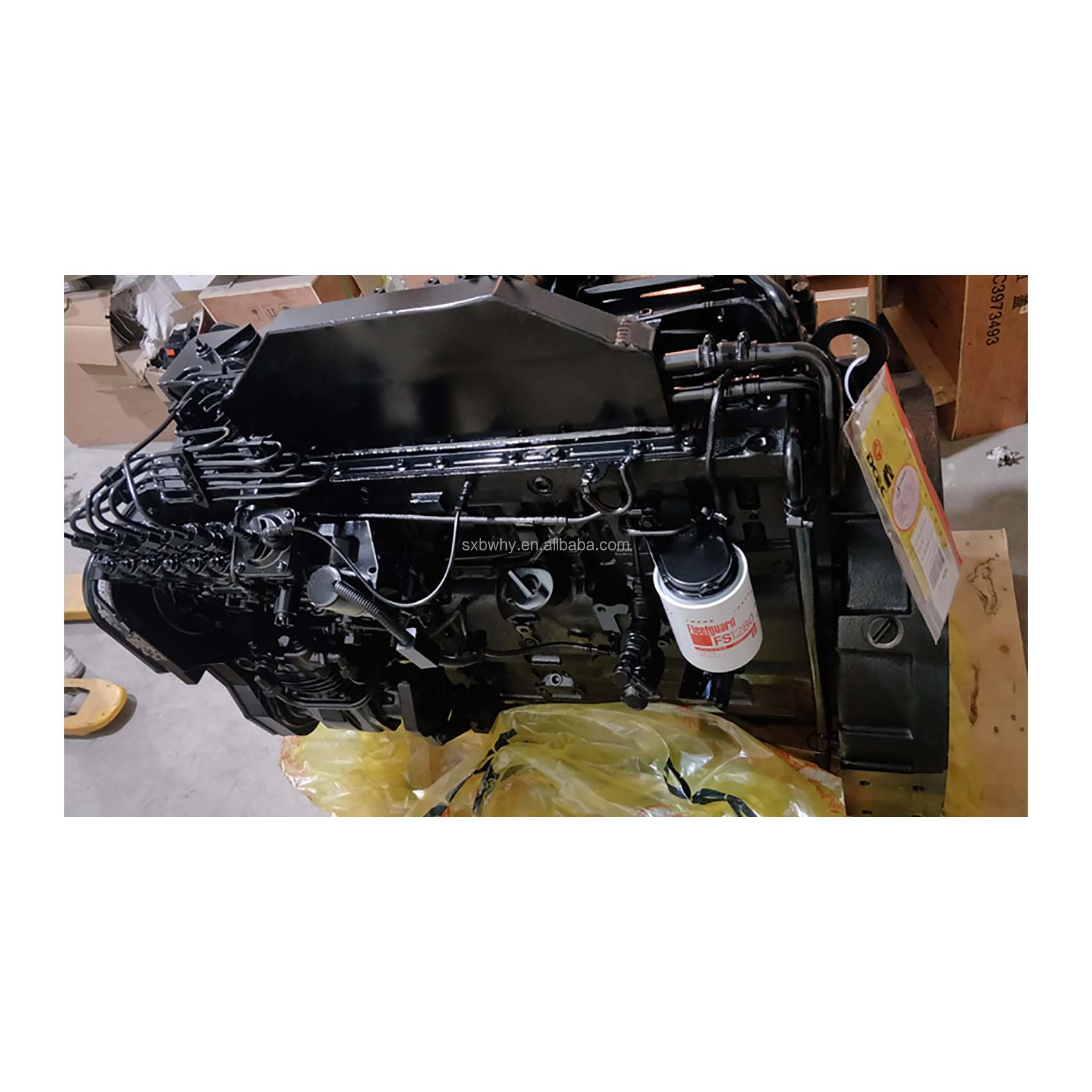 HAOJUN 6CTA8.3-C215 Diesel Engine Assembly for Construction Machinery 6 Cylinder 215hp