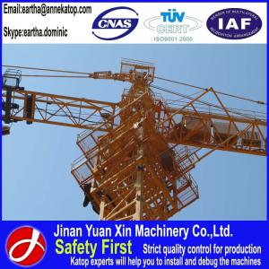 China Installation service 8t QTZ80-6010 building tower crane wholesale