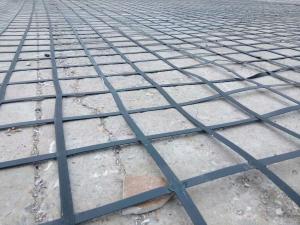 China Railway Bridge HDPE Geotextile Geogrid Steel Plastic Composite Geogrid wholesale