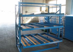 China Automatic Gravity Flow Storage Racks , Carton Flow Shelving Customized Size wholesale