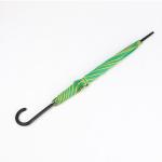 Green Lotus Womens Walking Umbrella , Fashional Designer Rain Umbrellas