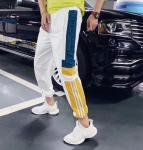 Outdoor Polyester Mens Leisure Pants Sport Trousers Elasticated Waist Breathable