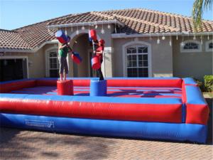 China Funny Inflatable Gladiator Joust Game Innovative Fighting Games For Kids wholesale
