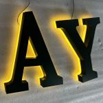 Office Home Decor Name Logo Business LED Metal Sign Acrylic LED Illuminated Sign