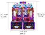 Indoor Throw Ball COCONUT BASH Redemption Arcade Machines