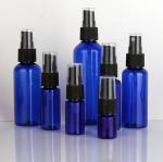 60ml 120ml 355ml blue Plastic Hand Sanitizer Skincare Shampoo Spray Bottle PET