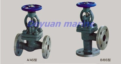 Quality GB/T584-1999 Marine Cast Steel Flanged Globe Valves for sale