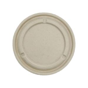 China 1000ml Biodegradable Sugarcane Bagasse Bowl Paper Bowl Lid Paper Packaging wholesale
