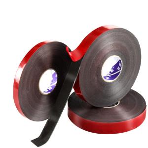 China Pressure Sensitive White / Black Rubber Adhesive EVA Foam Tape For Carton Sealing wholesale
