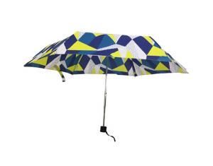 China Digital Printing Manual Open 3 Folding Mini Ladies Umbrella wholesale