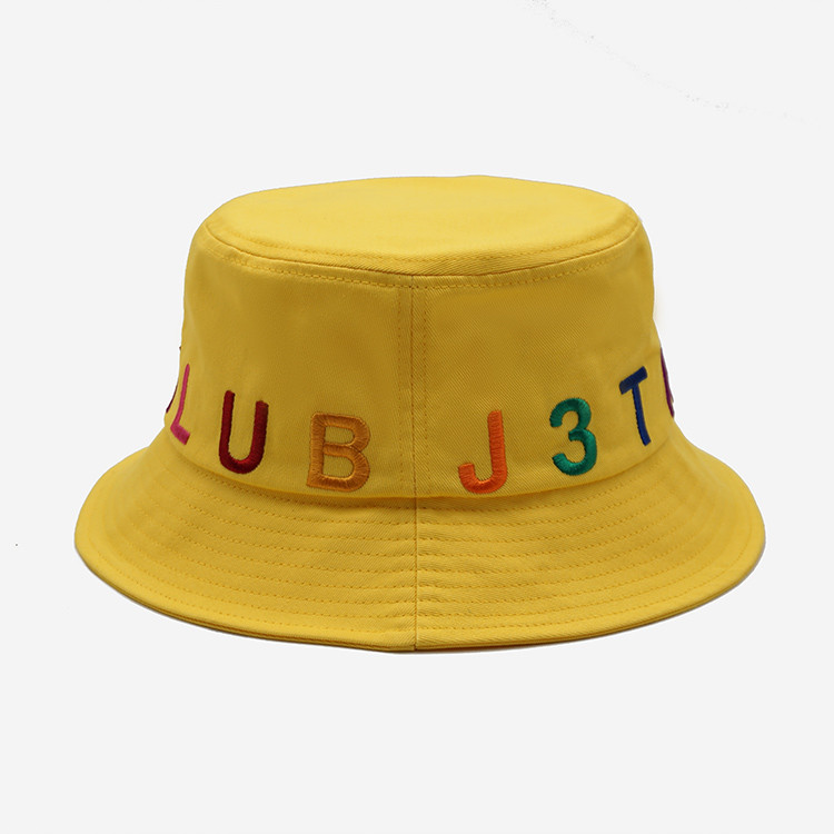 100% Cotton Summer Fisherman Bucket Hat Luxury Pattern Bucket Cap