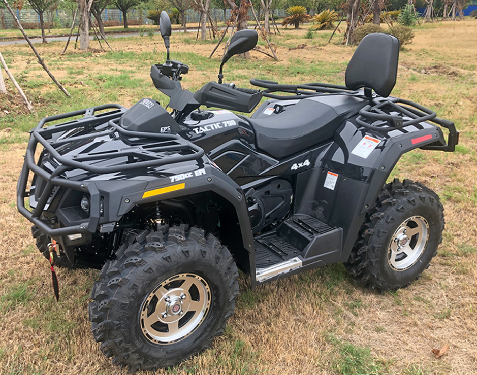 Max Power 28.8KW/6000RPM Hisun CVT ATV 750cc with L*W*H 2330mm*1280mm*1455mm Dimensions