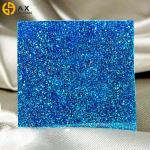 Lake Blue PMMA 2mm Glitter Acrylic Sheet