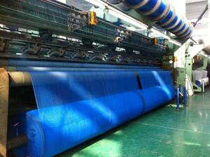 China Blue Wrap Knitted Agricultural Netting Roll Windbreak Net , Uv Protection wholesale