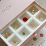 Luxury Pink Custom Logo Slide Drawer Women Necklace Ring Jewelry Box Set