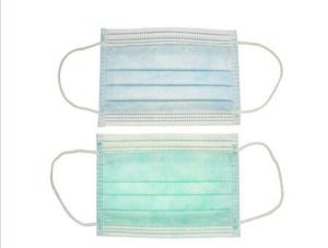 China Medical Disposable Earloop Face Mask Strong Adsorption Flat Without Damage wholesale