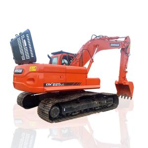 China DX225 Used Doosan Excavators Powerful Engine 157kw Rated Power wholesale
