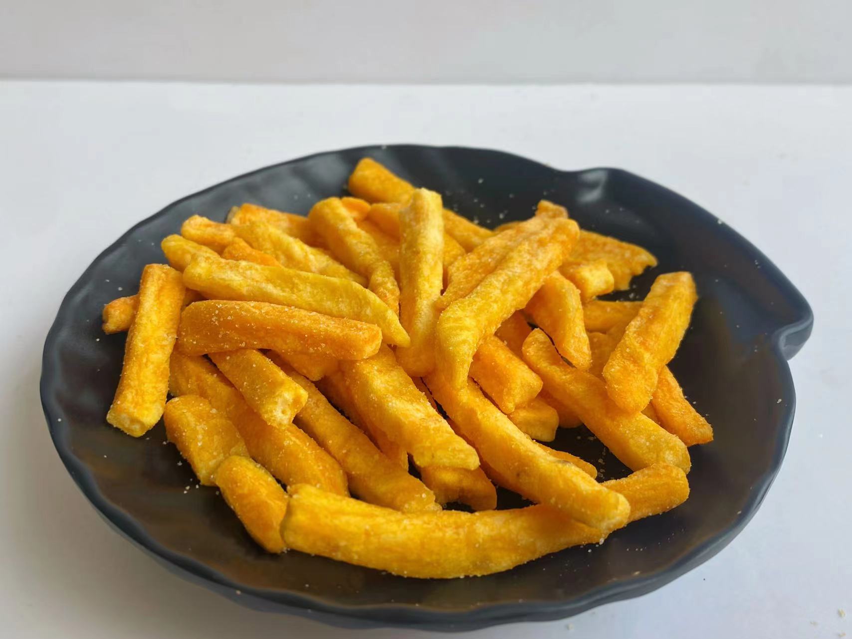 OEM Package Vacuum Fried Fruit & Vegetable VF Dried Sweet Potato Strips Healthy Snack