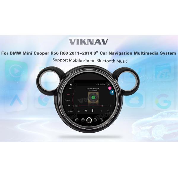 Professional Bluetooth Car Radio Head Unit For BMW Mini Cooper R56 R60 2011-2014 9Inch
