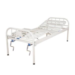 China Stainless Steel Clinic Ordinary Medical Bed 2 Crank Hospital Bed wholesale
