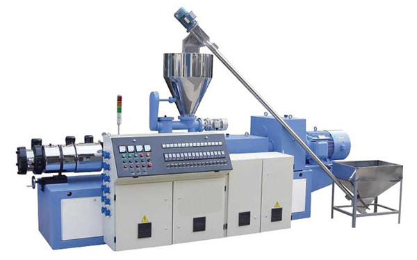 Plastic Pipe Manufacturing PVC Extrusion Line ABB Inverter Single Screw