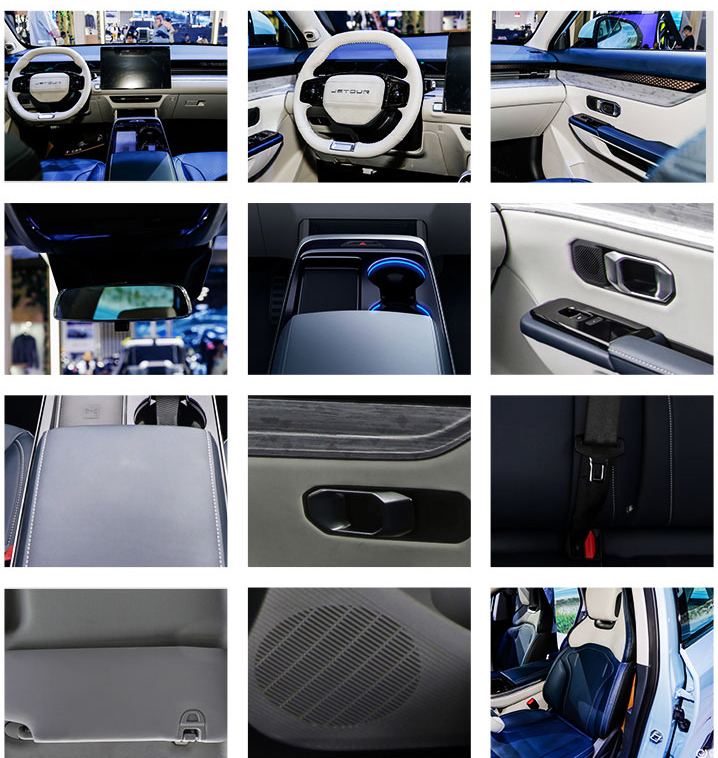 Jetour X-1 SUV Midsize Gasoline Car x70 x90 x95 plus EV Rear Suspension Double Wish Bone