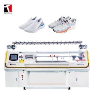 China 72inch 16gg Shoe Upper Knitting Machine Servo Motor Controlled Speed wholesale