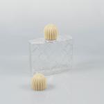 SKIN CARE 300ml Diamond-shaped Flat Shampoo Conditioner Bottle PETG Shower Gel