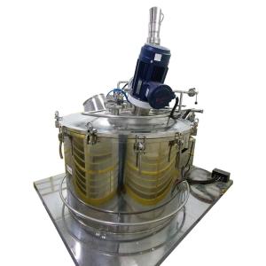 China Rotary Scraper Discharge Dewatering Industrial Vertical Basket Centrifuge wholesale