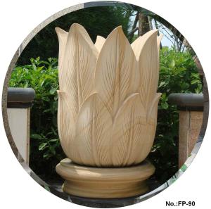 China Stone Garden Flowerpot by Hand Carved wholesale