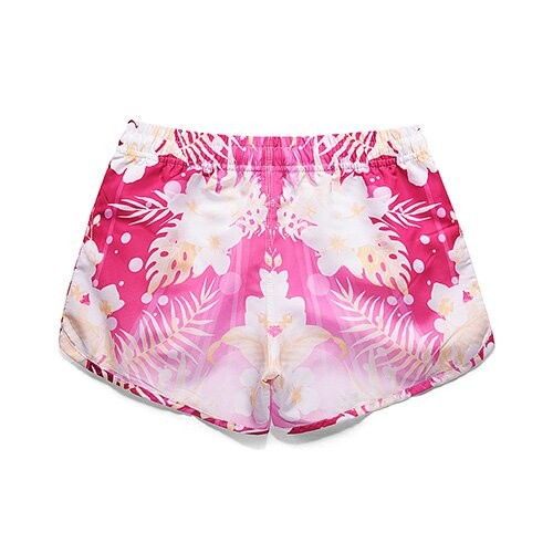 OEM maufactory New Wide Leg Shorts Hot Pants Printed Flowers Totem Large Size Women'S Clothing