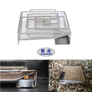 China Bbq Stainless Steel Perforated Mesh Pellet Cold Smoke Generator Square Shape wholesale