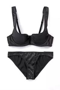 China New Balcony Satin Bra Set wholesale