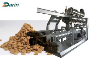 China CE Certificate Large Capacity Pet Food Line Twin Screw Extruder wholesale