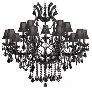 China Contemporary black chandelier lighting (WH-CY-95) wholesale