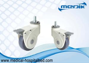 China Nylon Body Construction Threaded Stem Heavy Duty Bed Casters For Hospital Equipment wholesale