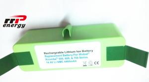 China 25ohm Li Ion Rechargeable Batteries 14.4V 4.4Ah For Vacuum Cleaner Roomba Sweeper wholesale