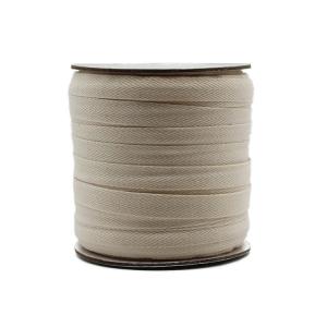 China 1.8cm White Herringbone Cotton Webbing Tape For Garment wholesale