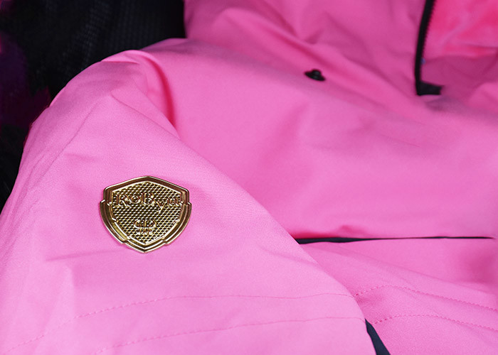 Custom Degradable TPU Badge Molding Heat Embossed Logo For Clothing