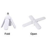 CCT 6500k-10000k Foldable Fan Light , Dimmable LED Light Fan Blade