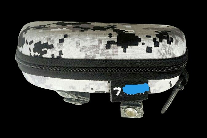 fashion light weight sunglasses case with plastic clip for sports eyewear goggles cases